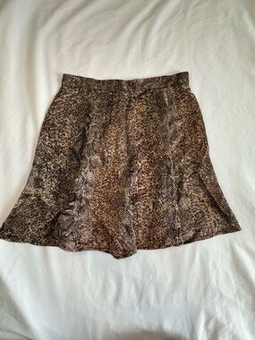 Star City Clothing Co Vintage Animal Print Skirt